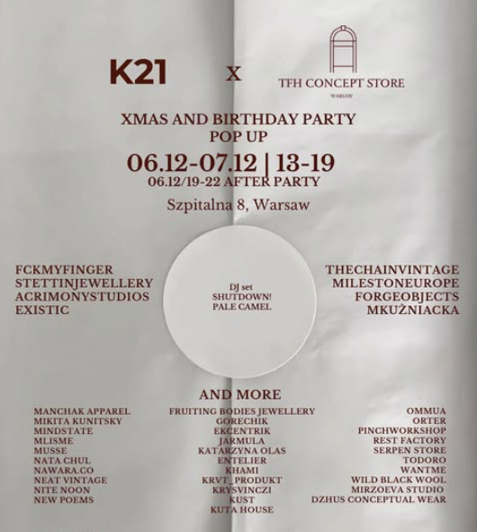 K21 x TFH Concept Store Christmas POP-UP