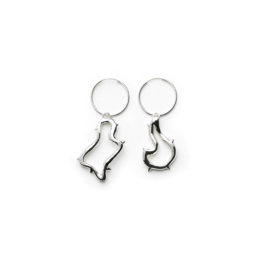 Thorny earrings
