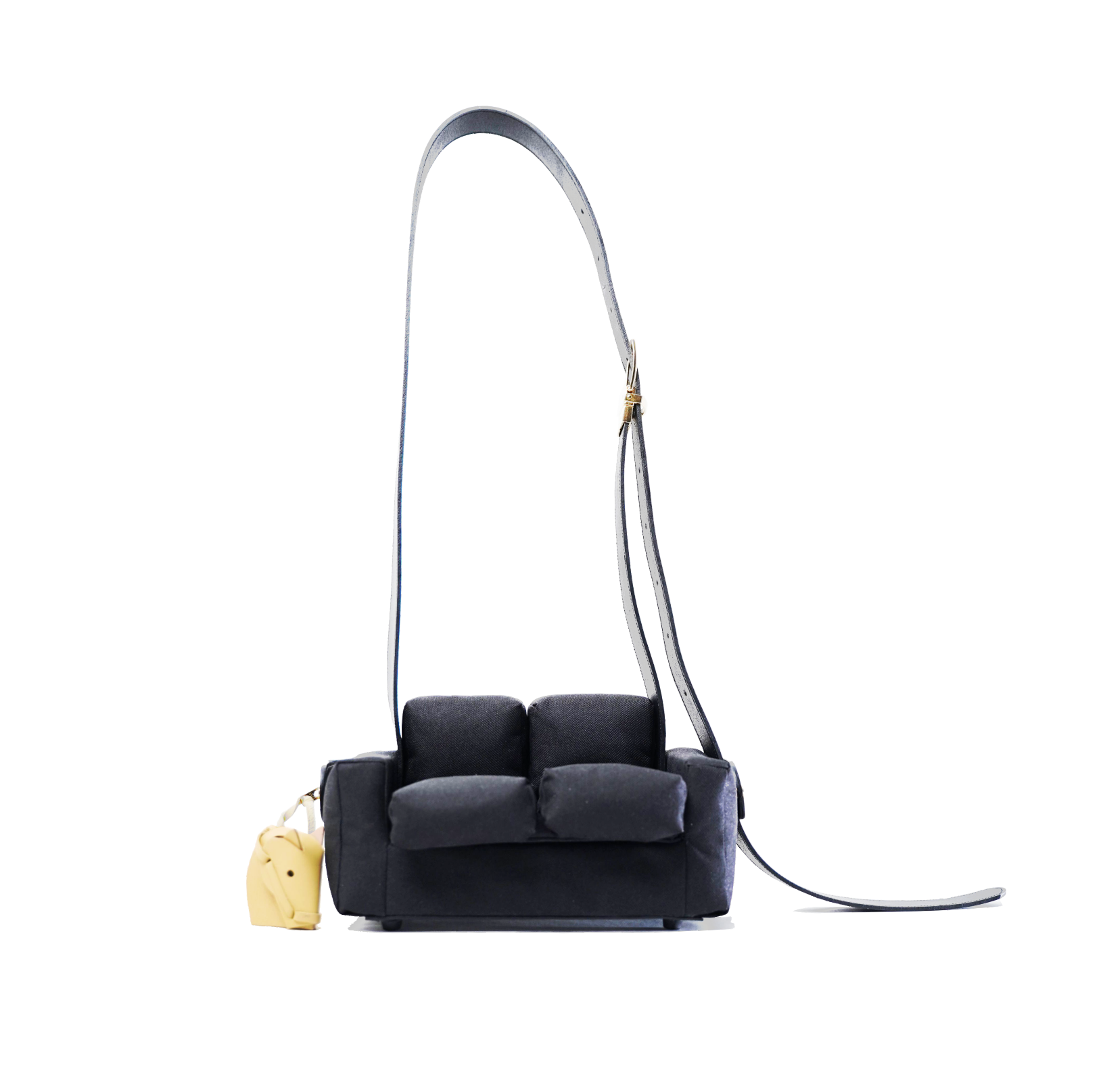 Conceptual Crossbody Bag in Sofa Design