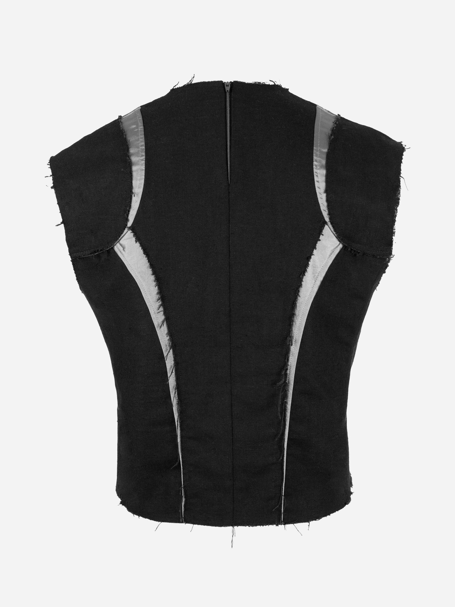 Euro Linen Top Black