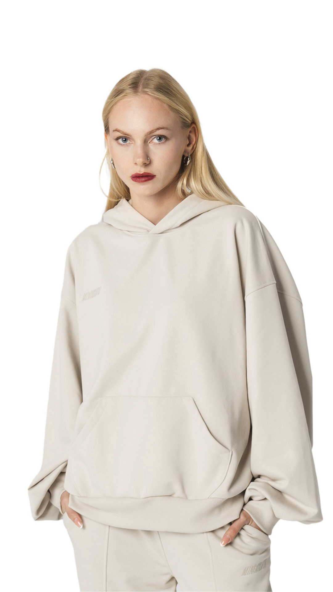 Basic Hoodie Beige