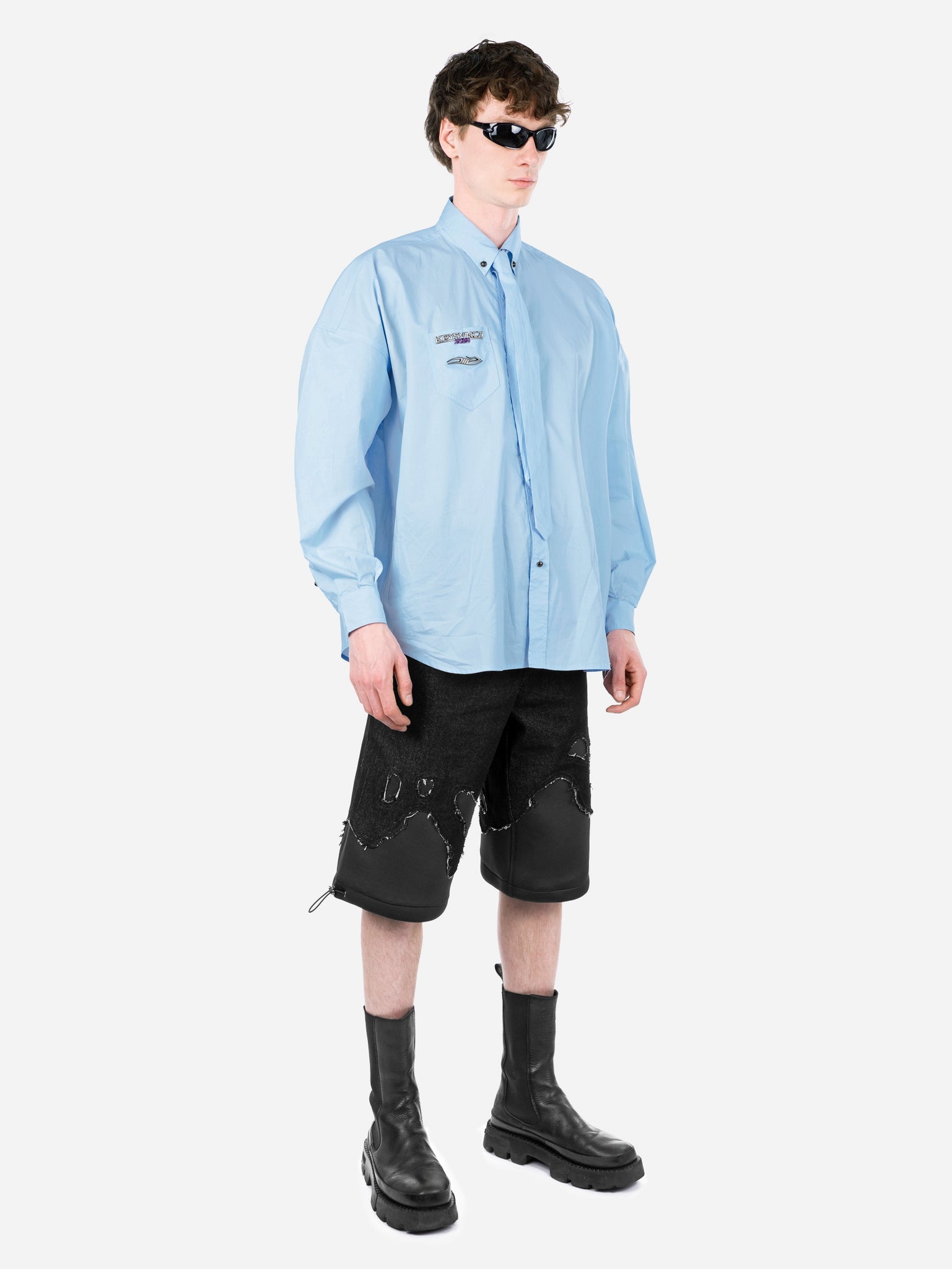 HG Denim Shorts Black