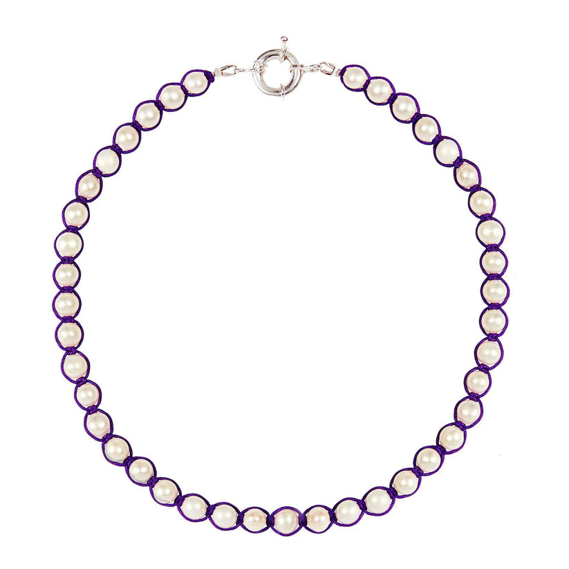 ATIKIM Purple Necklace