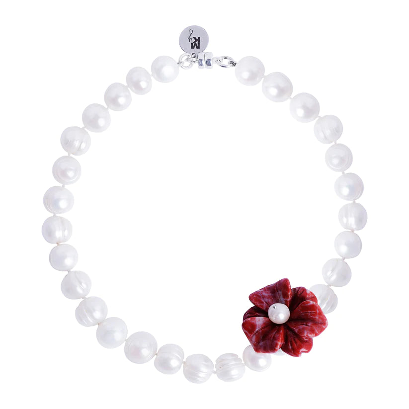 Murano Flower Necklace