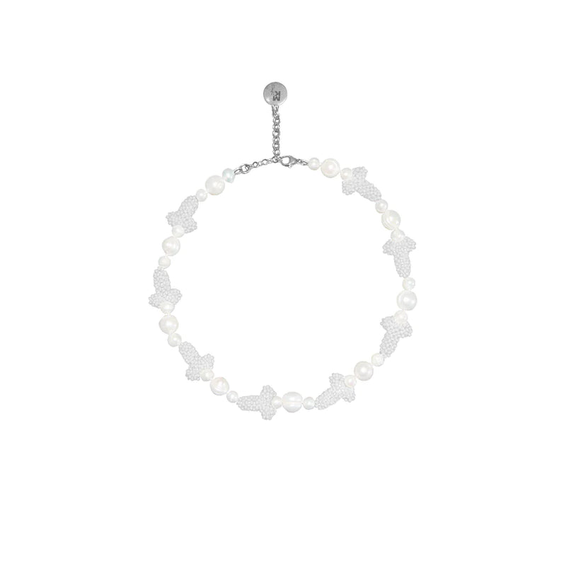 White Dicks Necklace
