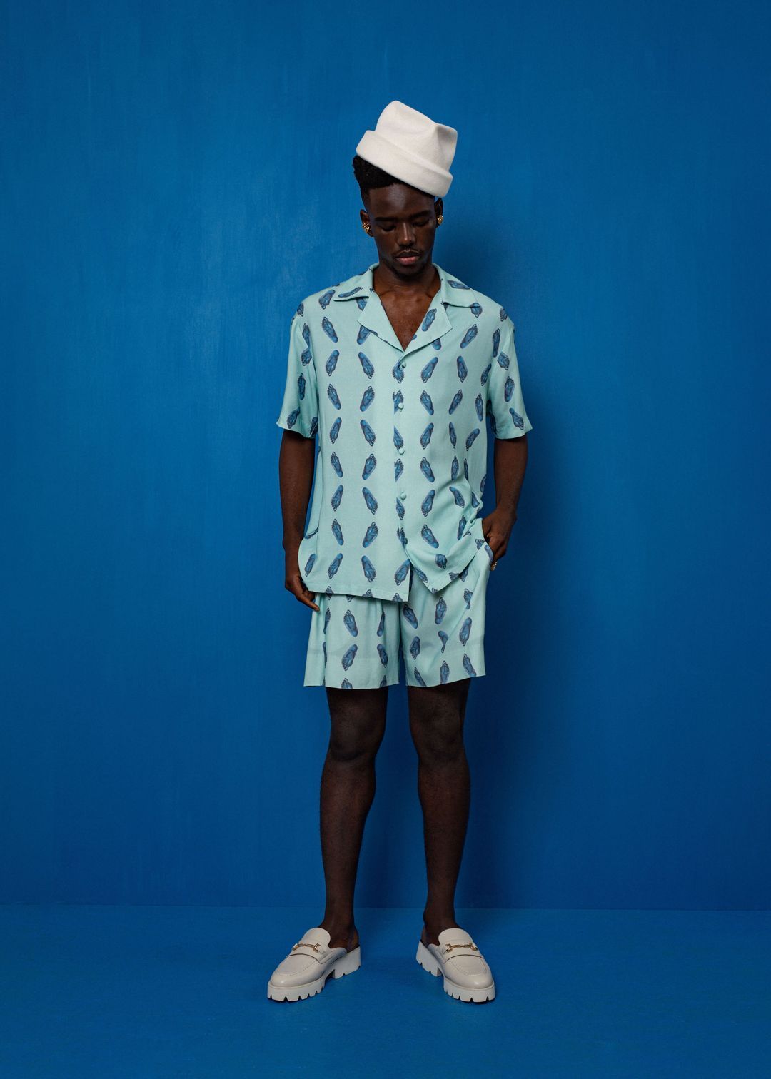 Blue Feet Men's Shorts