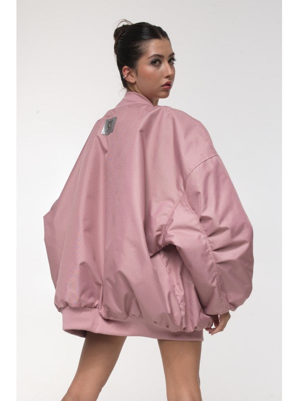 Bomber oversize jacket dusty pink TFH CONCEPT STORE