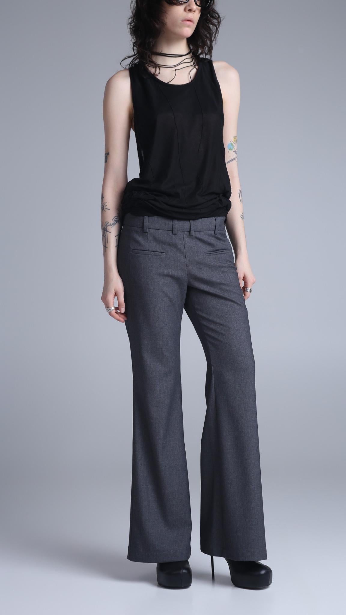 Office Trousers Grey