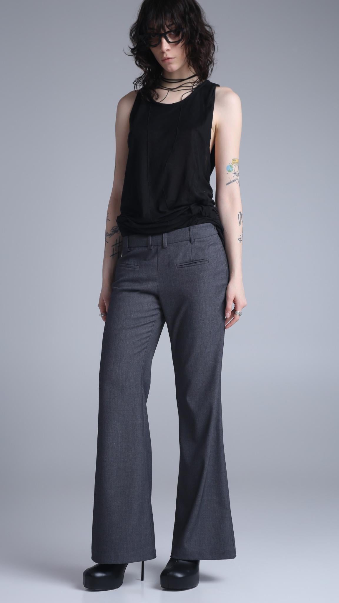 Office Trousers Grey