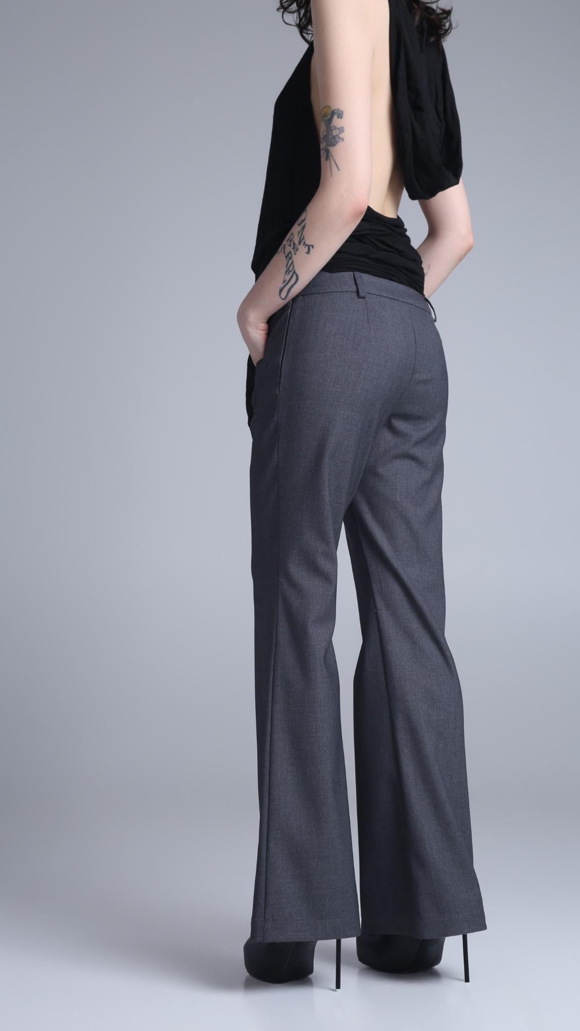 Office Trousers Grey