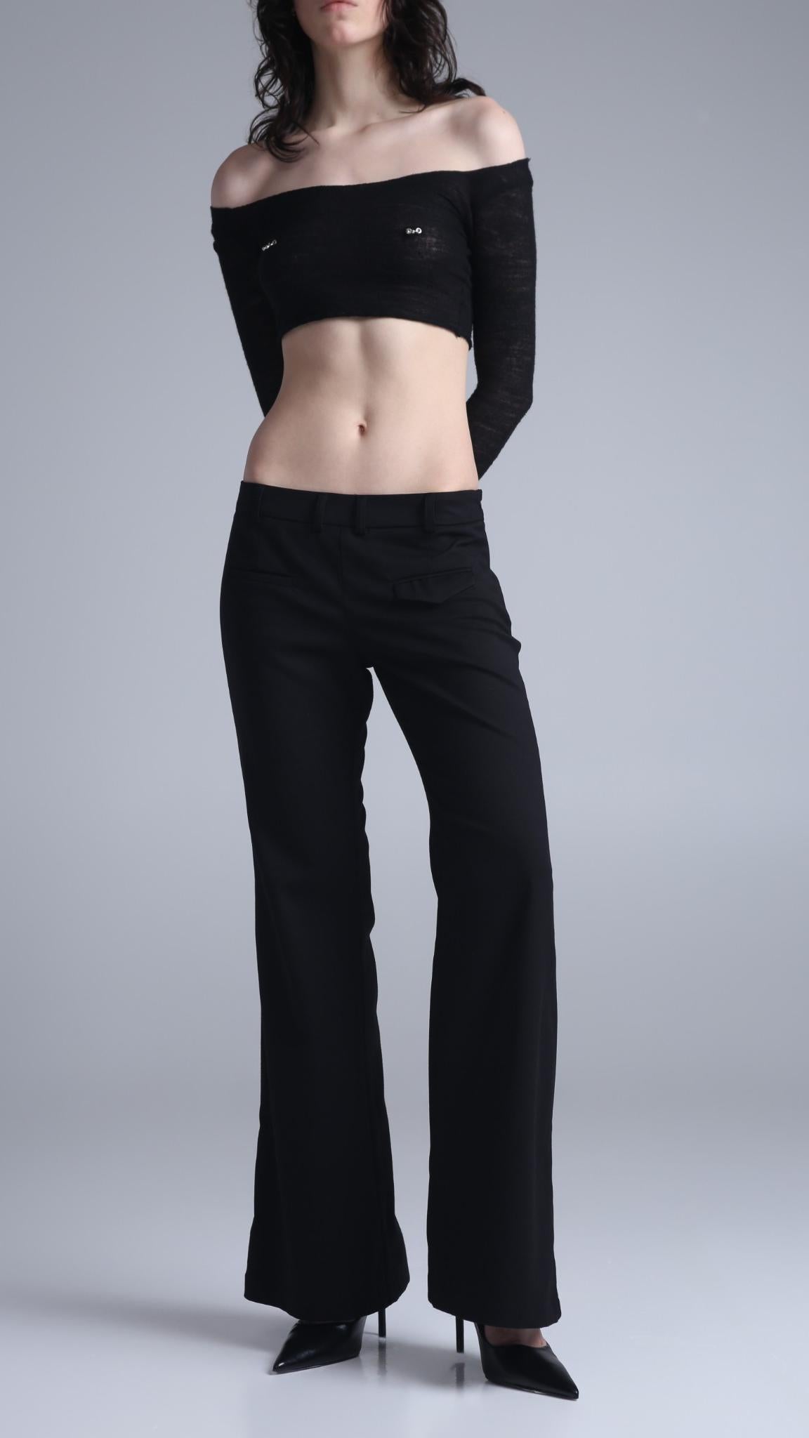 Office Trousers Black
