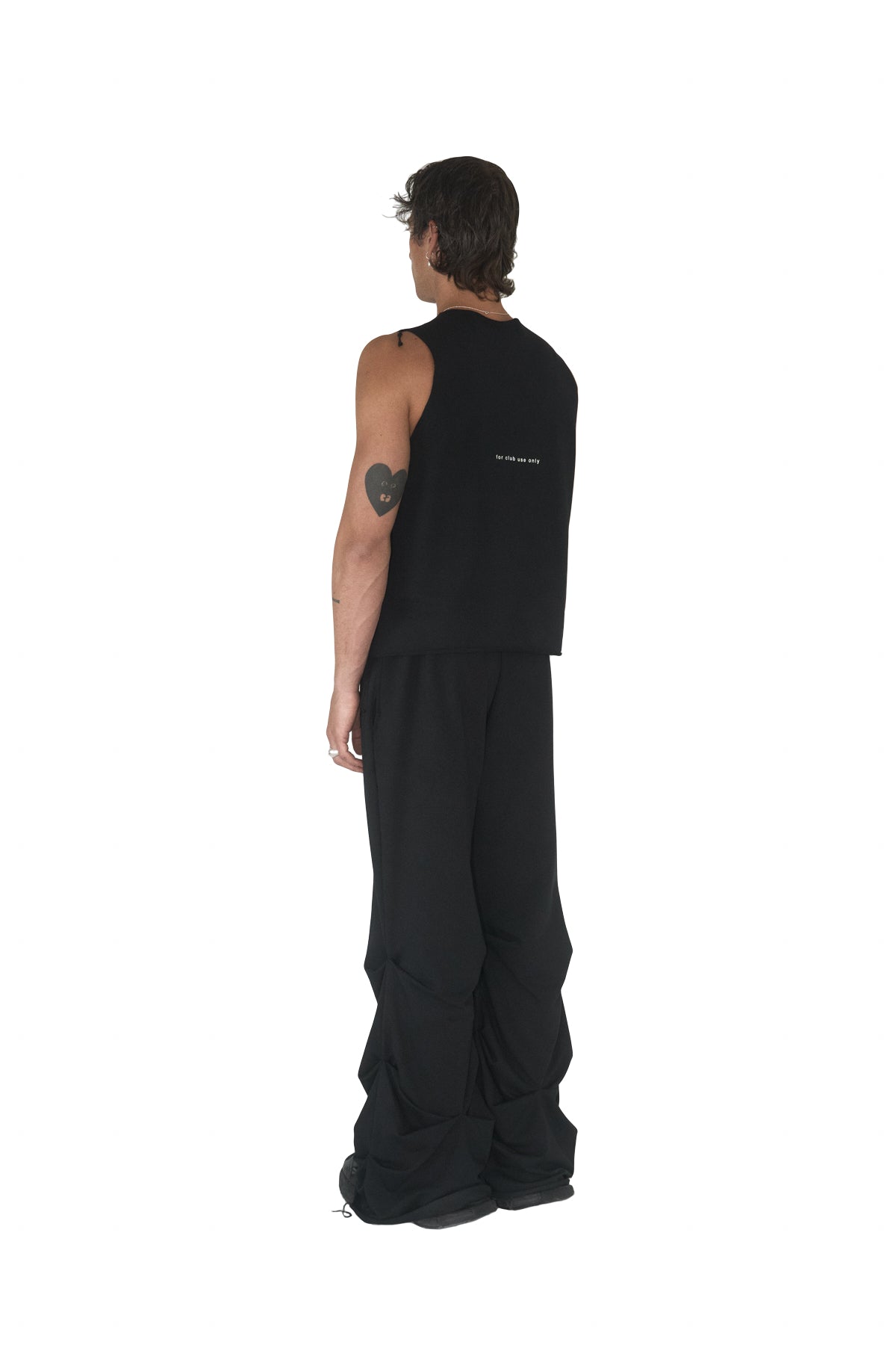 DRAPE TRACK PANTS