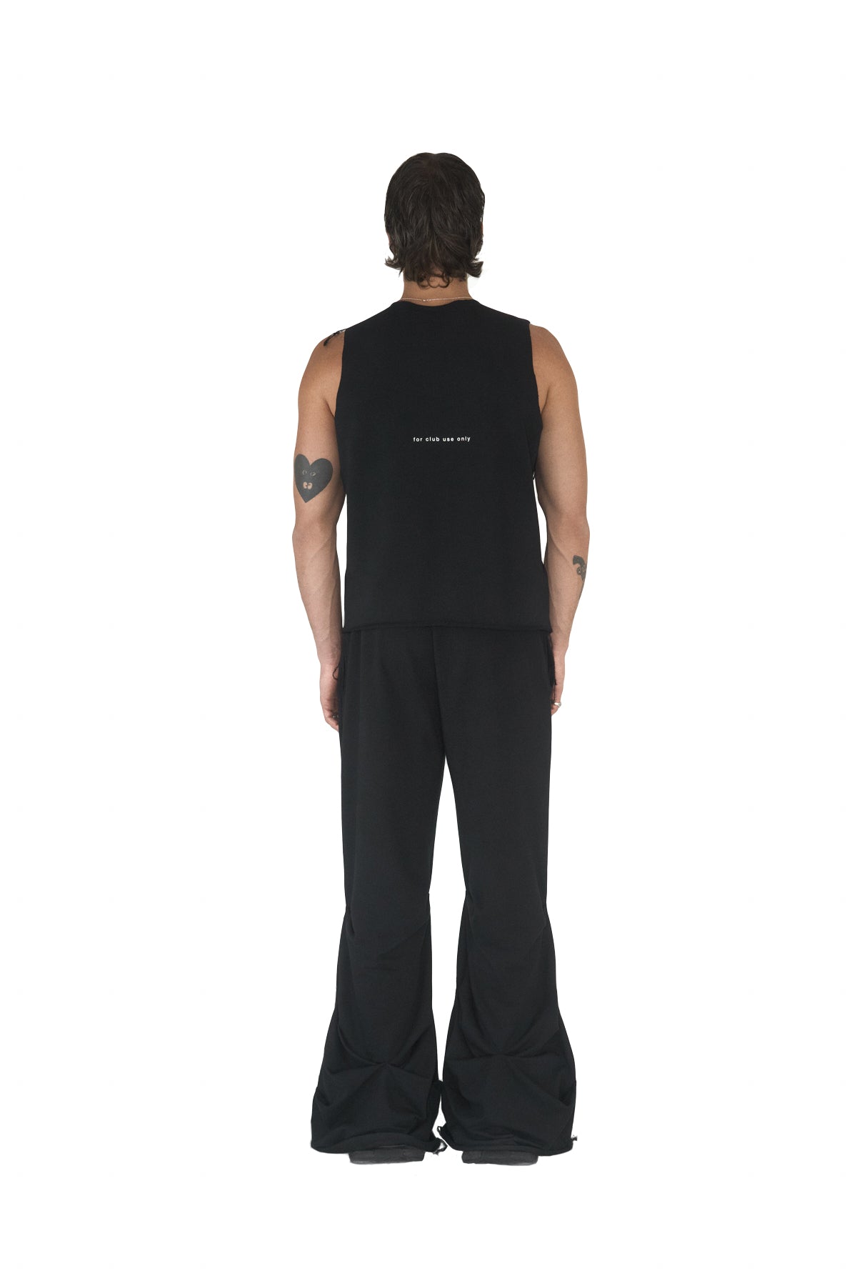 DRAPE TRACK PANTS