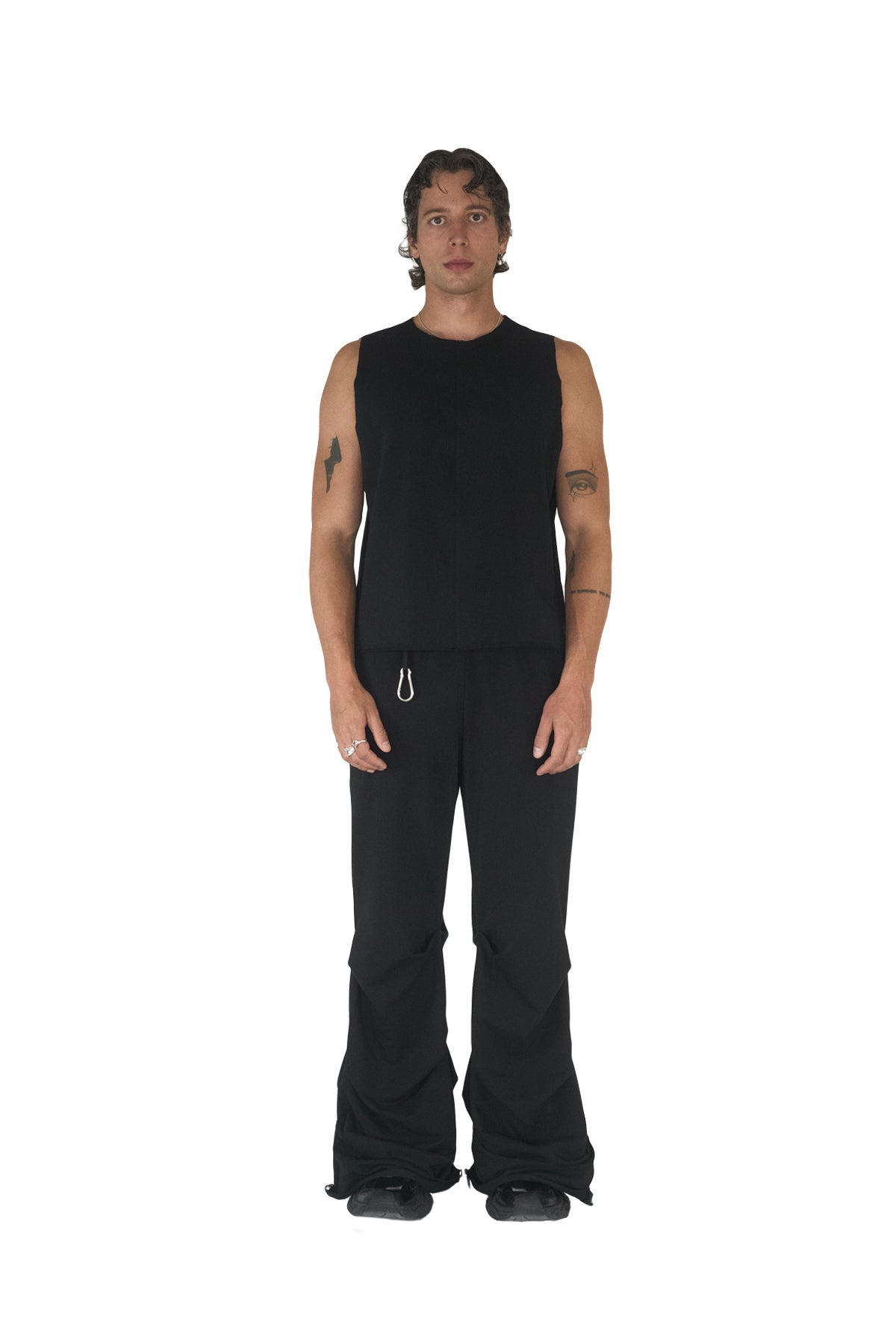 DRAPE TRACK PANTS