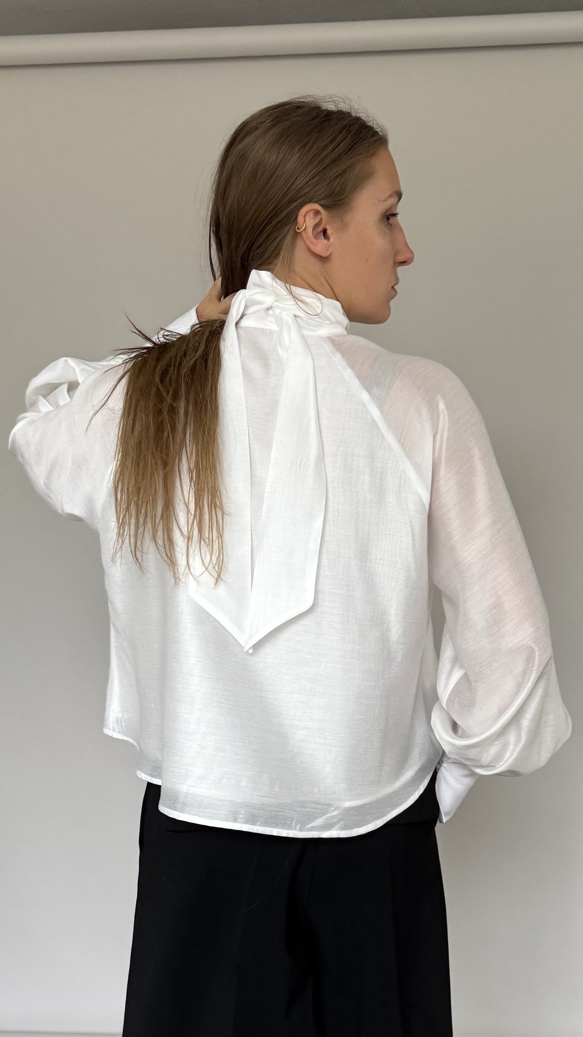 Transparent White Shirt no.19,5