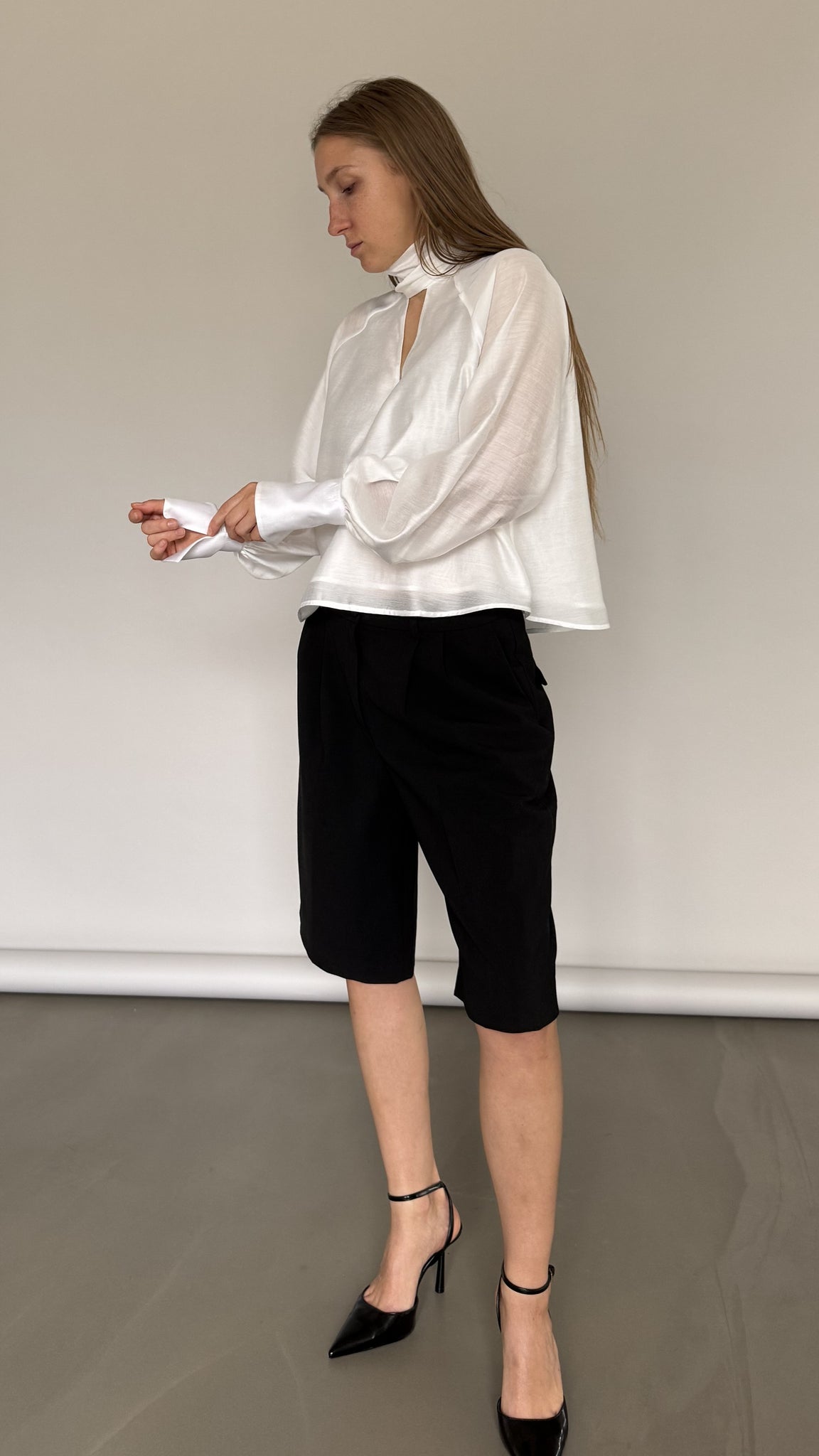 Transparent White Shirt no.19,5