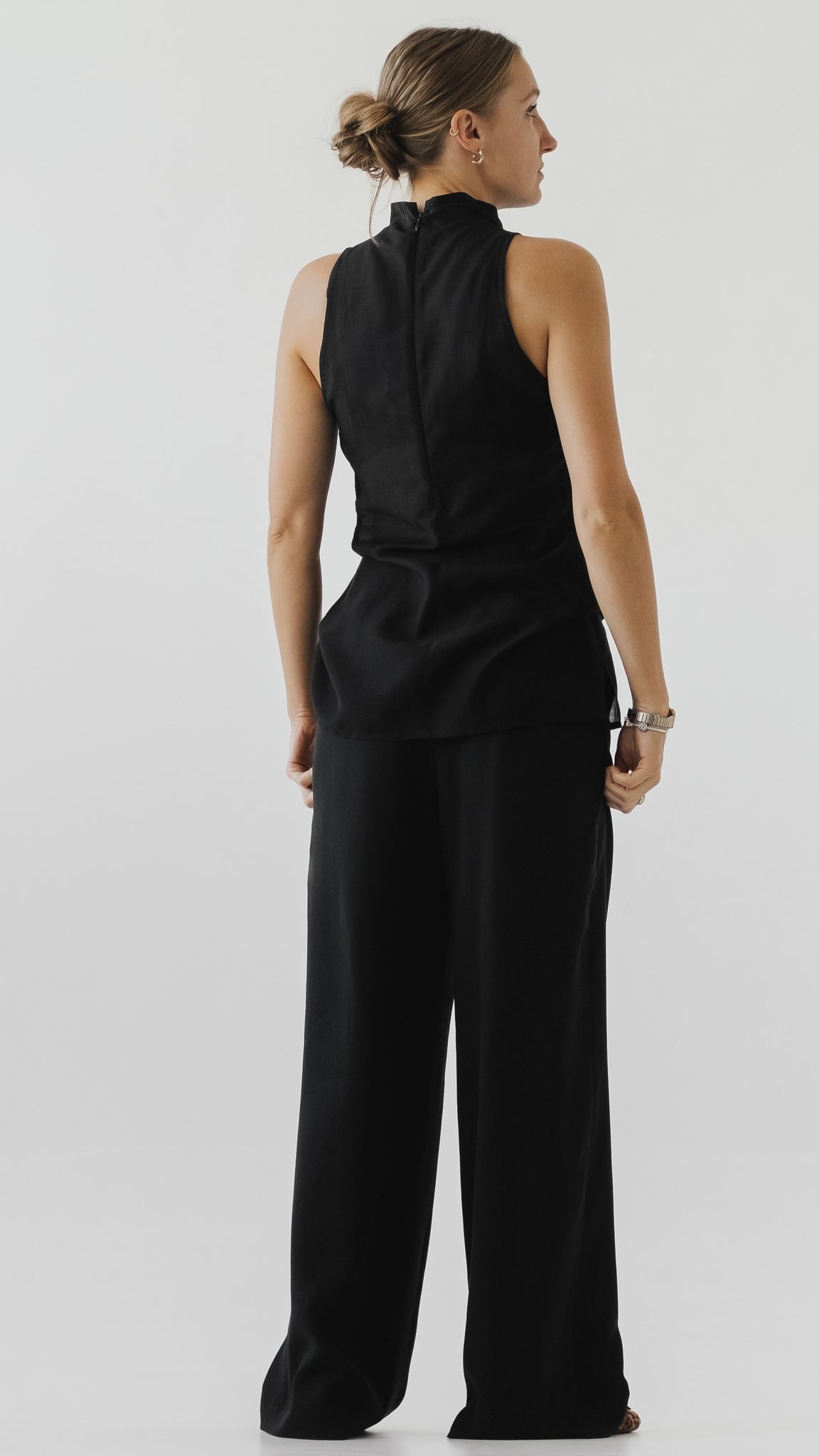 Transparent Black Top no.49