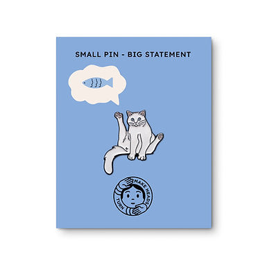 Enamel Pin "Sitting Cat"