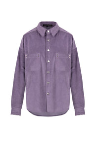 Corduroy Shirt Violet