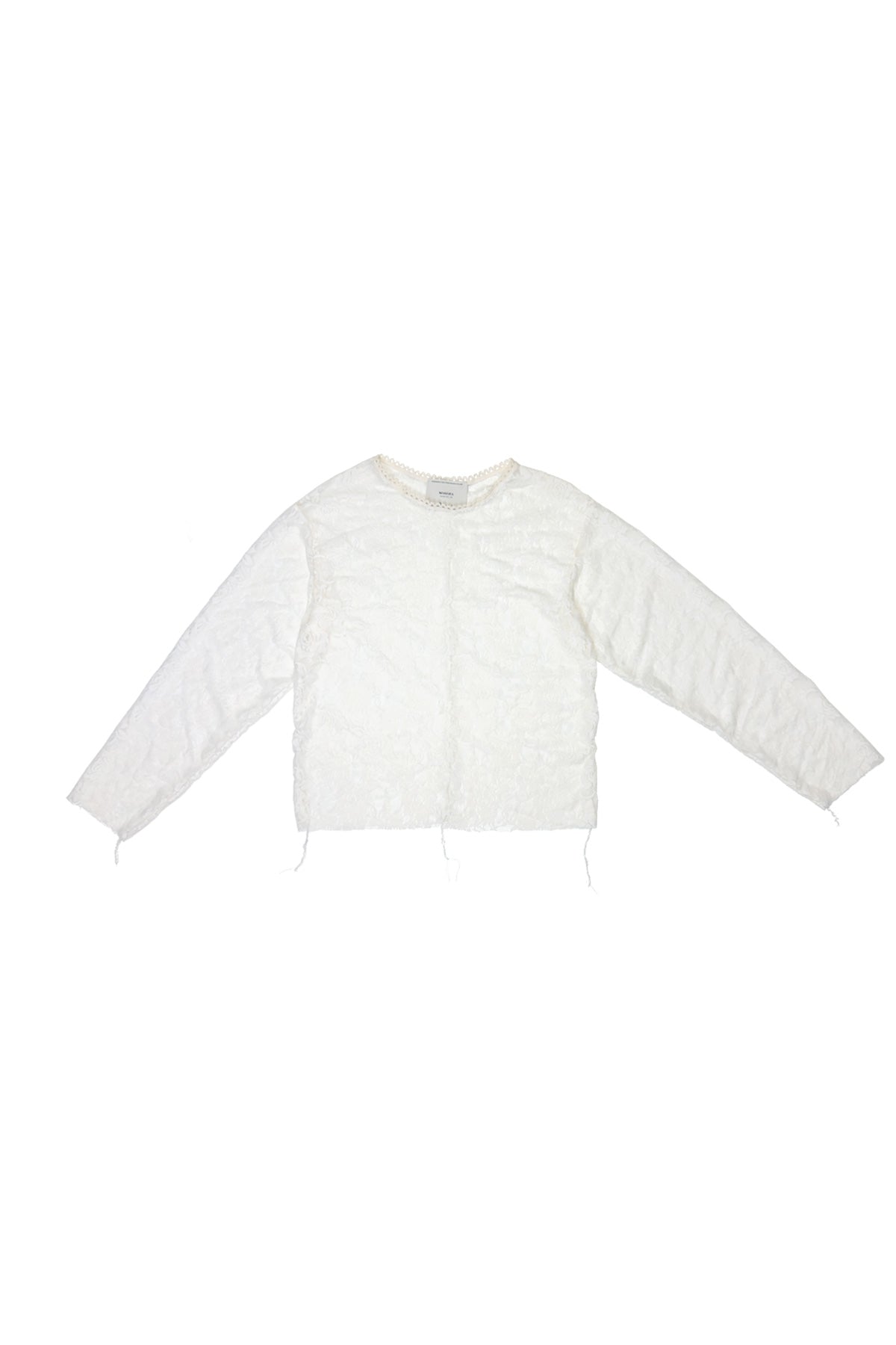 ROSE MESH LONGSLEEVE WHITE