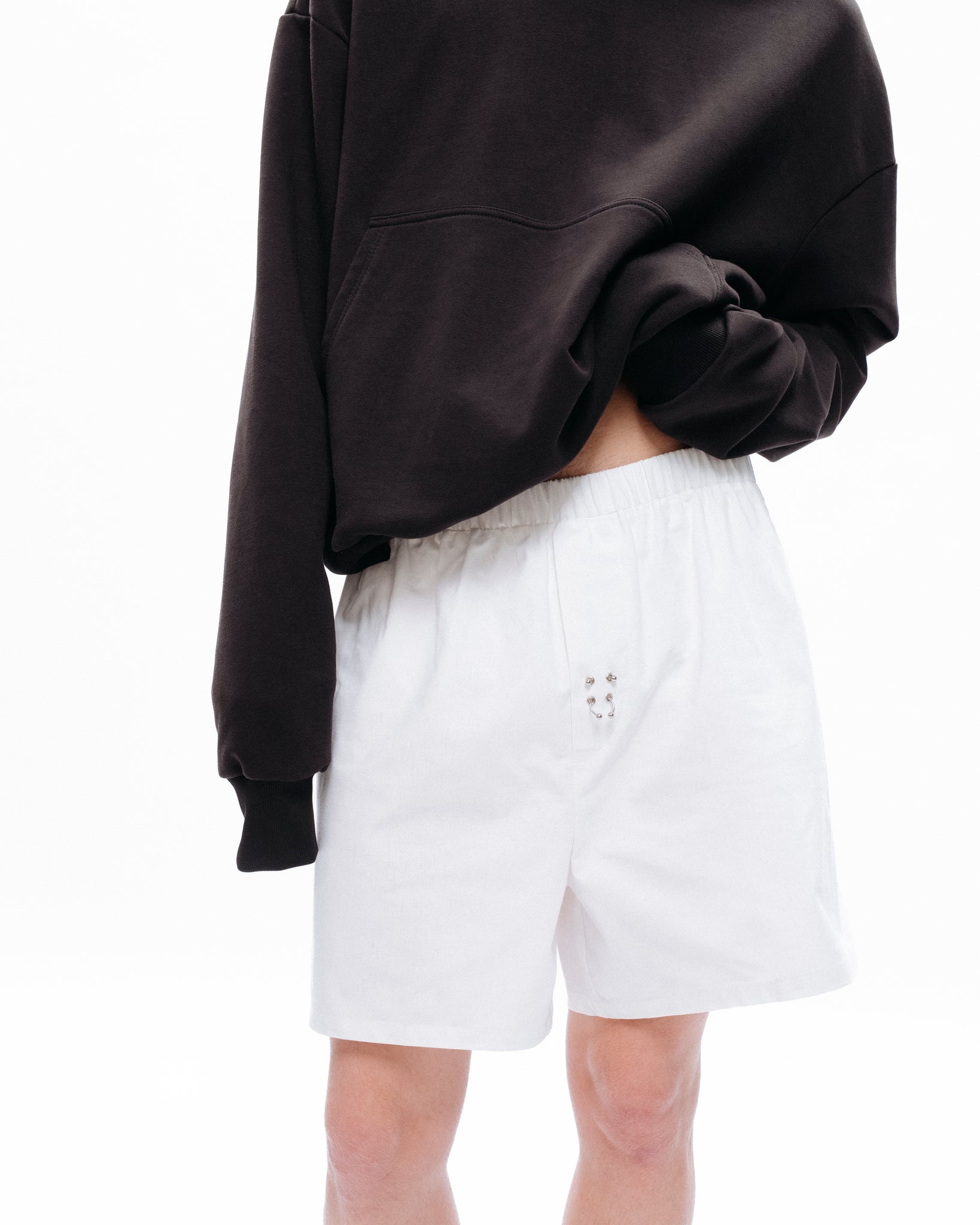 Shorts Prince Albert White