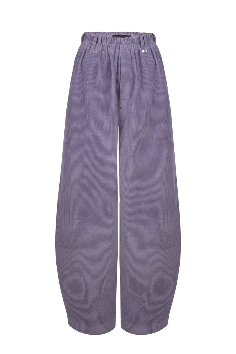 Corduroy Wide Pants Violet