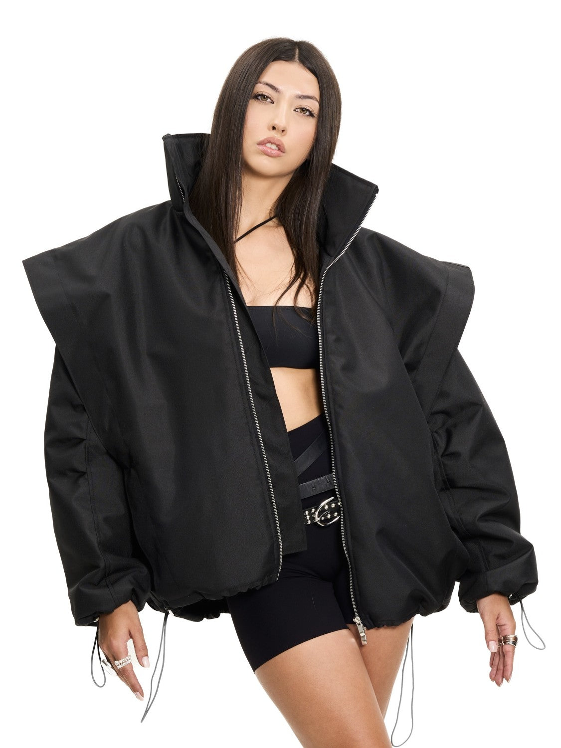 Parachute oversize bomber jacket