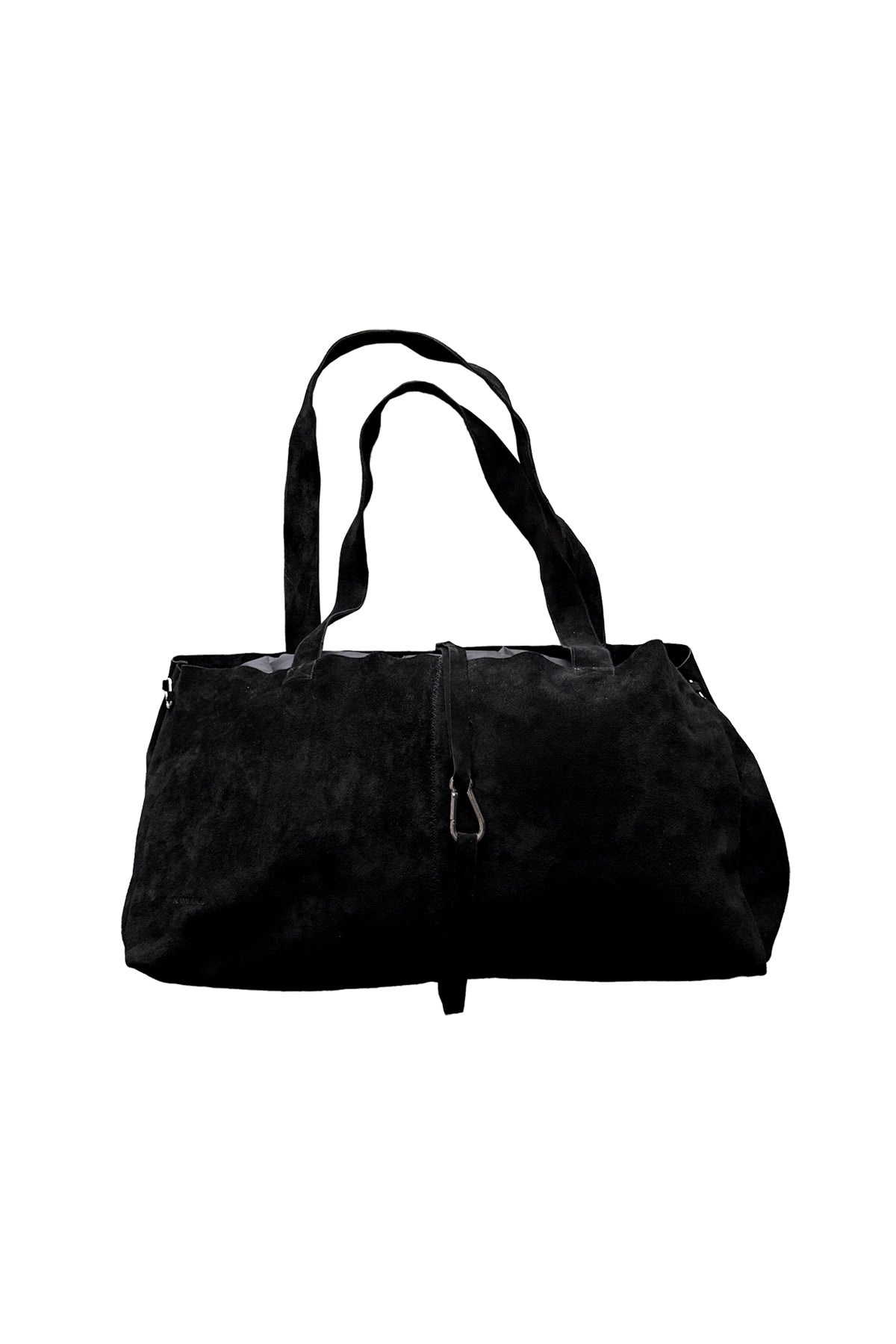 SUEDE TRAVEL BAG