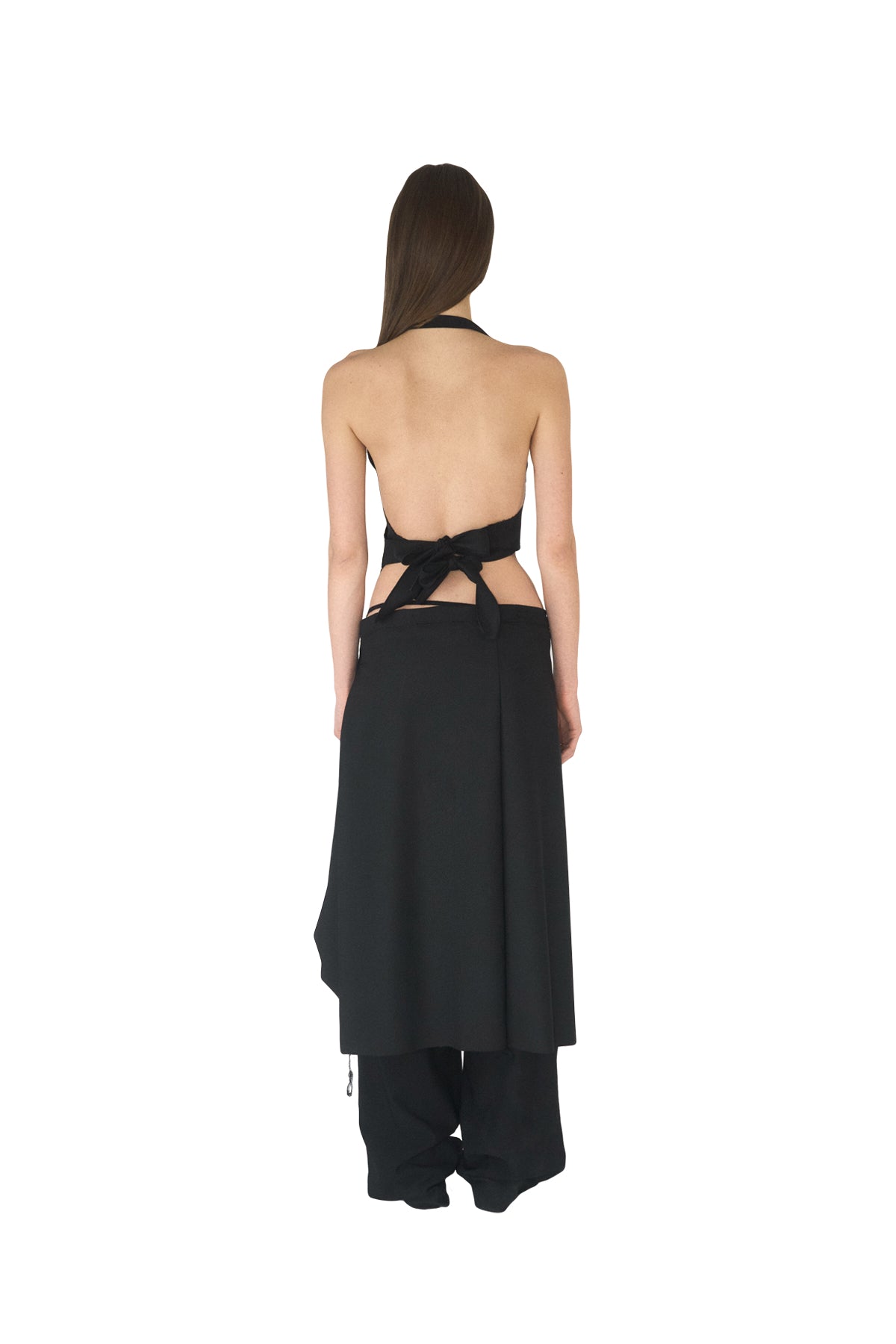 HALF PLEATED SKIRT