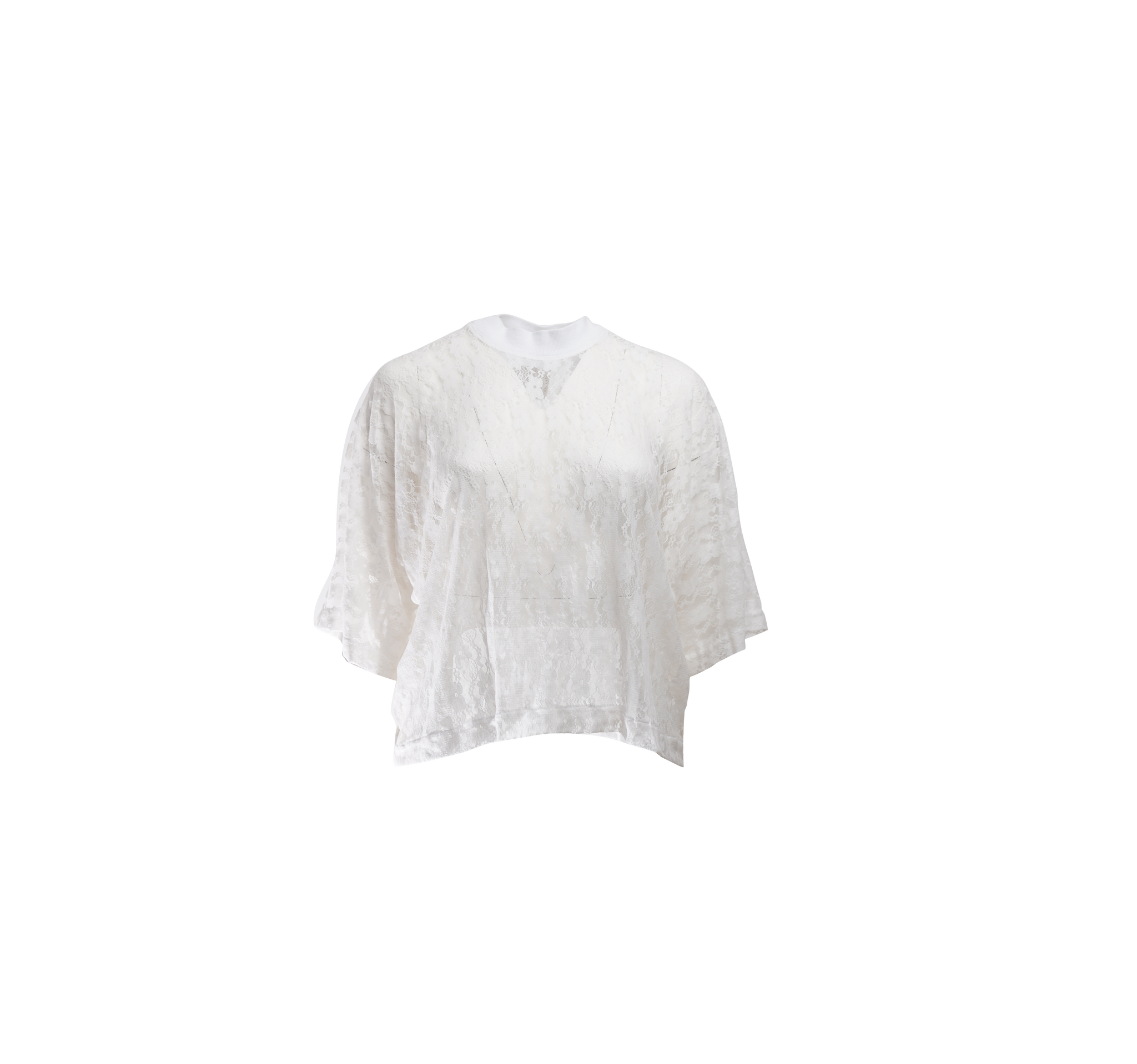 T-shirt lace white