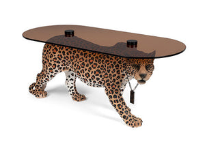 Dope As Hell coffee table spotted handpainted