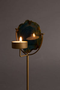 Gem candle holder