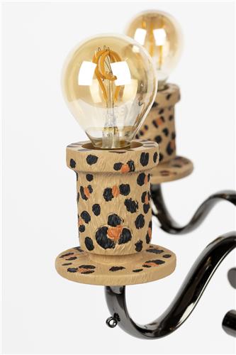 Proudly Crowned Panther floor lamp spotted