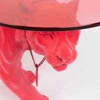 Dope As Hell coffee table pink