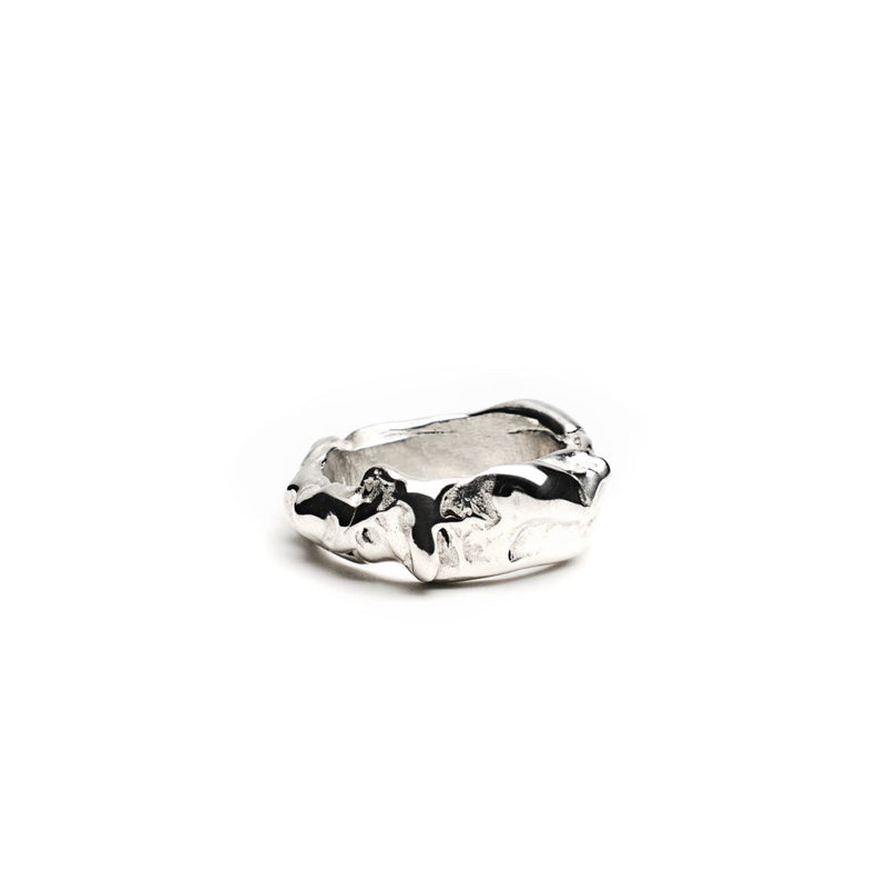 Chunky melted ring