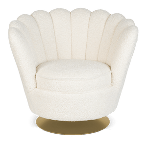 Mother Of All Shells lounge chair teddy natural